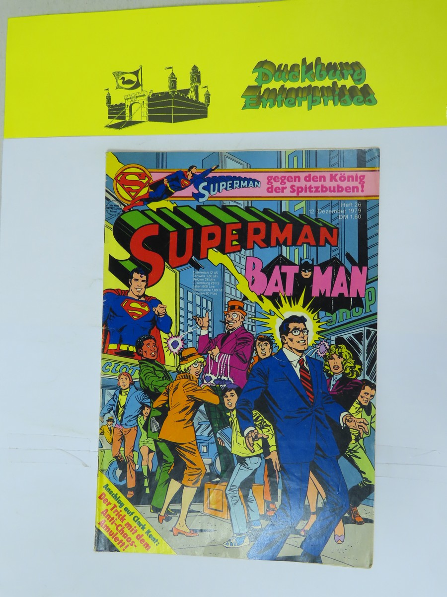 Superman Comic 1979/26 Ehapa im Zustand (2 oS ). 158225 Superman Comic 1979/26 Ehapa im Zustand (2 oS ). 158225