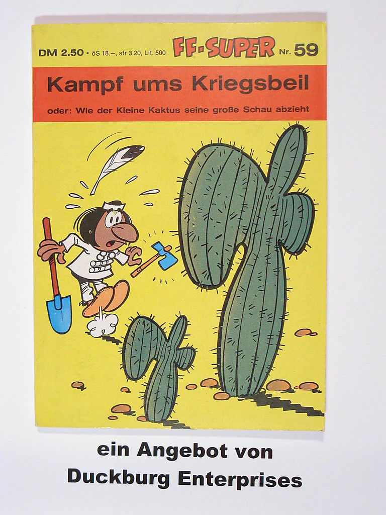 Kauka Super Serie Taschenbuch Nr. 59 in Z (1) Kleiner Kaktus 41718 Kauka Super Serie Taschenbuch Nr. 59 in Z (1) Kleiner Kaktus 41718