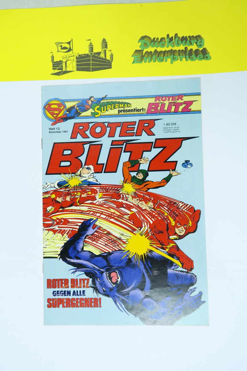 Roter Blitz Nr. 1981/13  Ehapa im Zustand (1). 162209