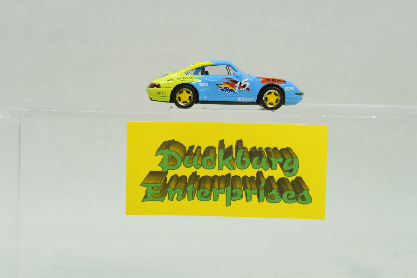 Euro Modell 1:87 PKW x  Porsche 911 993 Obermeier Nr. 15 Prechtl  lose 182872