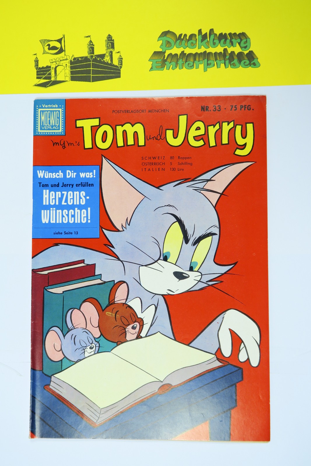 Tom und Jerry 1.Aufl. Nr. 33 Tessloff / Moewig Verlag im Z (1-2). 145927 Tom und Jerry 1.Aufl. Nr. 33 Tessloff / Moewig Verlag im Z (1-2). 145927