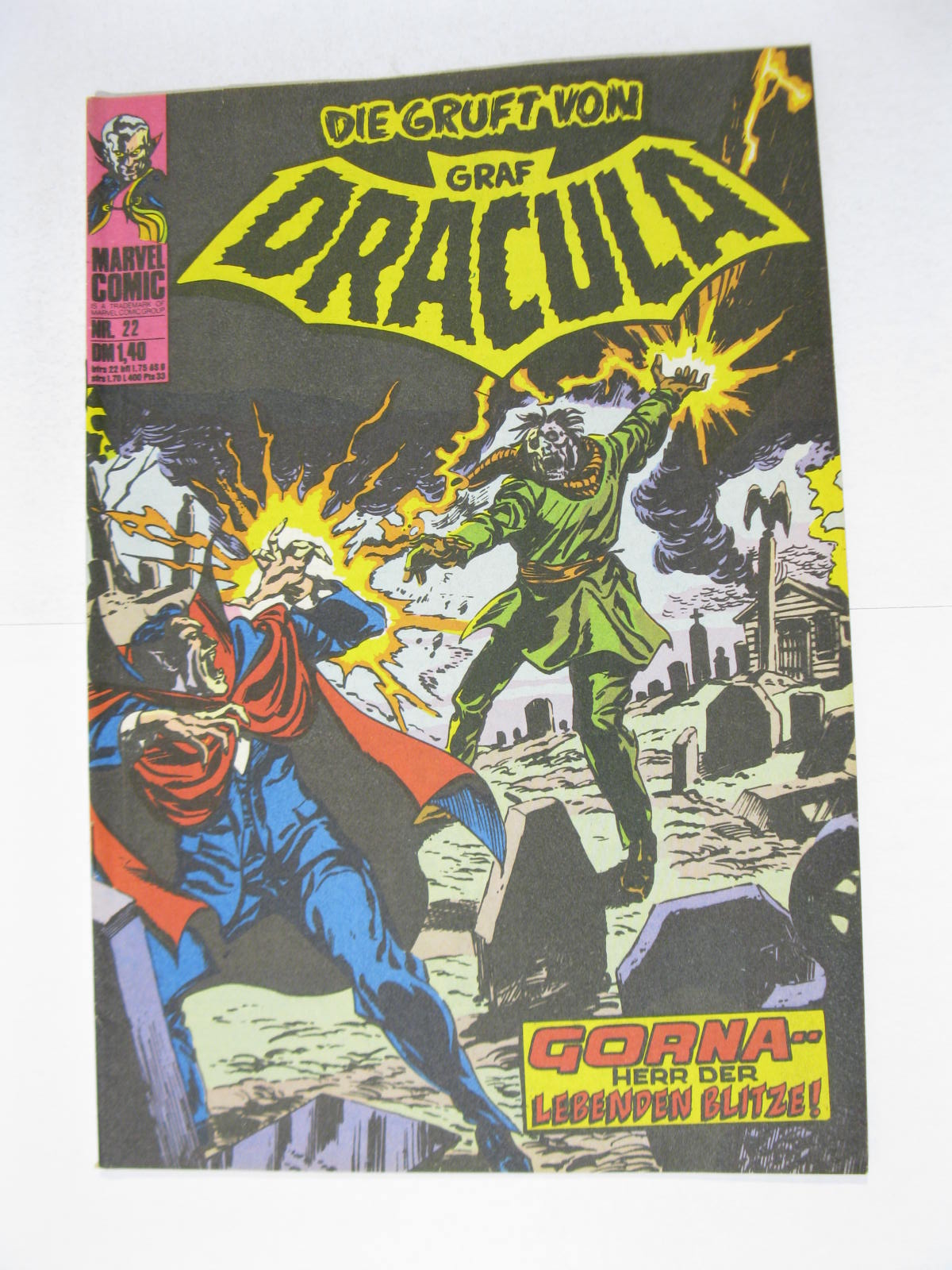 Dracula Nr. 22  Marvel Comic Williams im Z (1-2). 124489