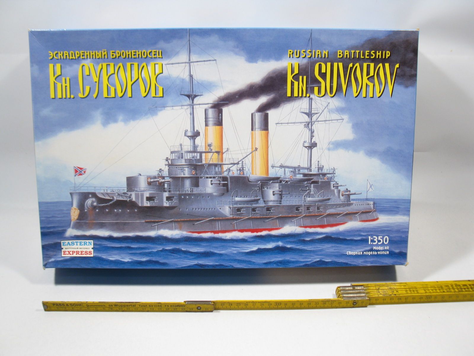 Eastern Express 41003 Russian Battleship Suvorov 1:350 sealed in box mb1053 Eastern Express 41003 Russian Battleship Suvorov 1:350 sealed in box mb1053