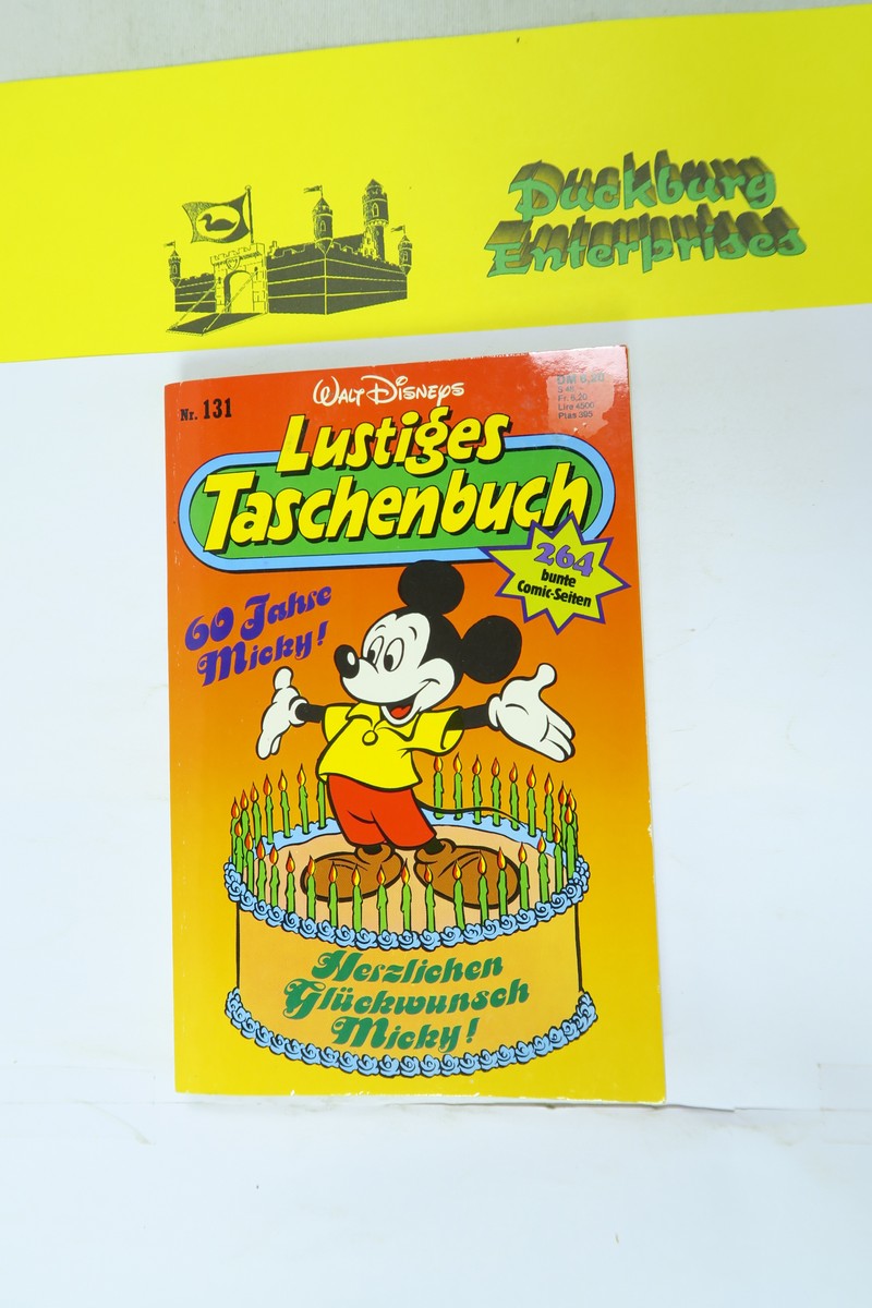 Donald Duck Lustiges Taschenbuch LTB Nr.131 ERSTAUFLAGE Ehapa (1-2). 153931 Donald Duck Lustiges Taschenbuch LTB Nr.131 ERSTAUFLAGE Ehapa (1-2). 153931