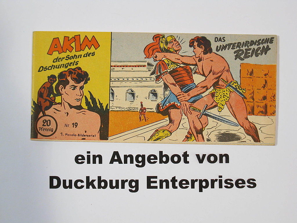 AKIM  Sohn des Dschungels Nr. 19  Lehning Verlag  im Zustand (1)  43559 AKIM  Sohn des Dschungels Nr. 19  Lehning Verlag  im Zustand (1)  43559