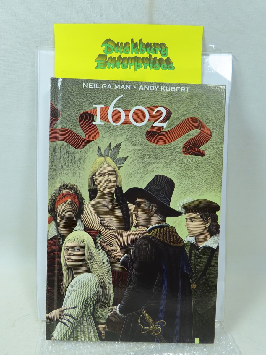 1602 HC Comic v. N. Gaiman limitiert Comic Action Panini im Z (0-1/1). 190639 1602 HC Comic v. N. Gaiman limitiert Comic Action Panini im Z (0-1/1). 190639