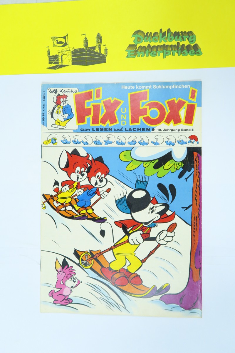 Fix und Foxi 18. Jhrg. 1970/ 5  Kauka Pabel im Z (1-2). 155123 Fix und Foxi 18. Jhrg. 1970/ 5  Kauka Pabel im Z (1-2). 155123