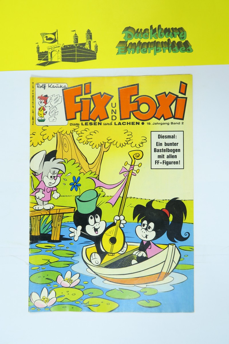 Fix und Foxi 19. Jhrg. 1971/ 2  Kauka Pabel im Z (2). 155143 Fix und Foxi 19. Jhrg. 1971/ 2  Kauka Pabel im Z (2). 155143