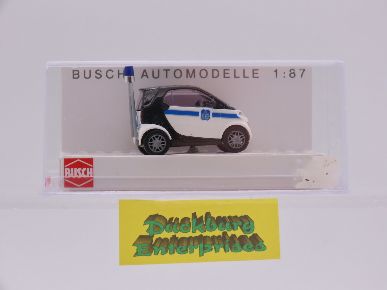 Busch 48909 Smart Belgische Polizei weiß in OVP 1:87 187753 Busch 48909 Smart Belgische Polizei weiß in OVP 1:87 187753