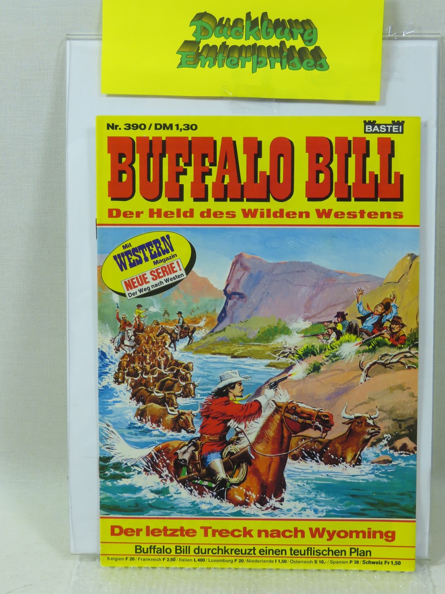 Buffalo Bill Nr. 390  Bastei im Zustand (3 oWM ). 196089