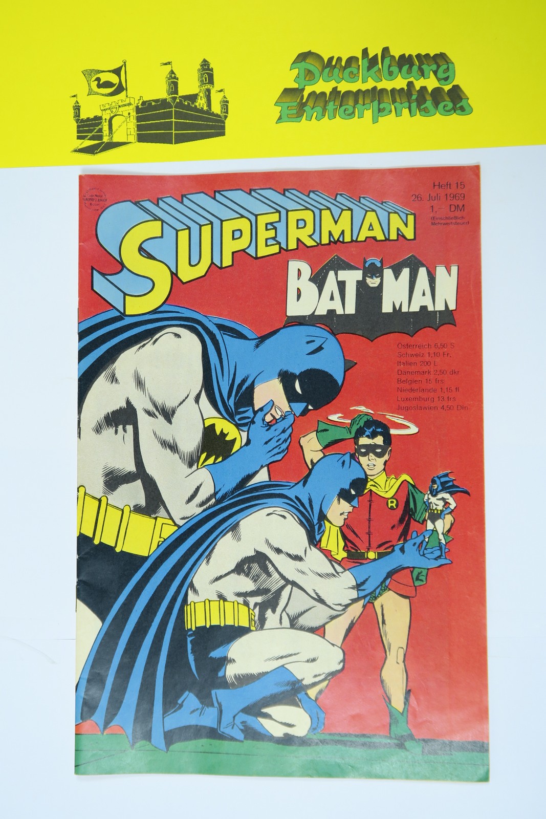 Superman Comic 1969/15 Ehapa im Zustand (1). 145679 Superman Comic 1969/15 Ehapa im Zustand (1). 145679