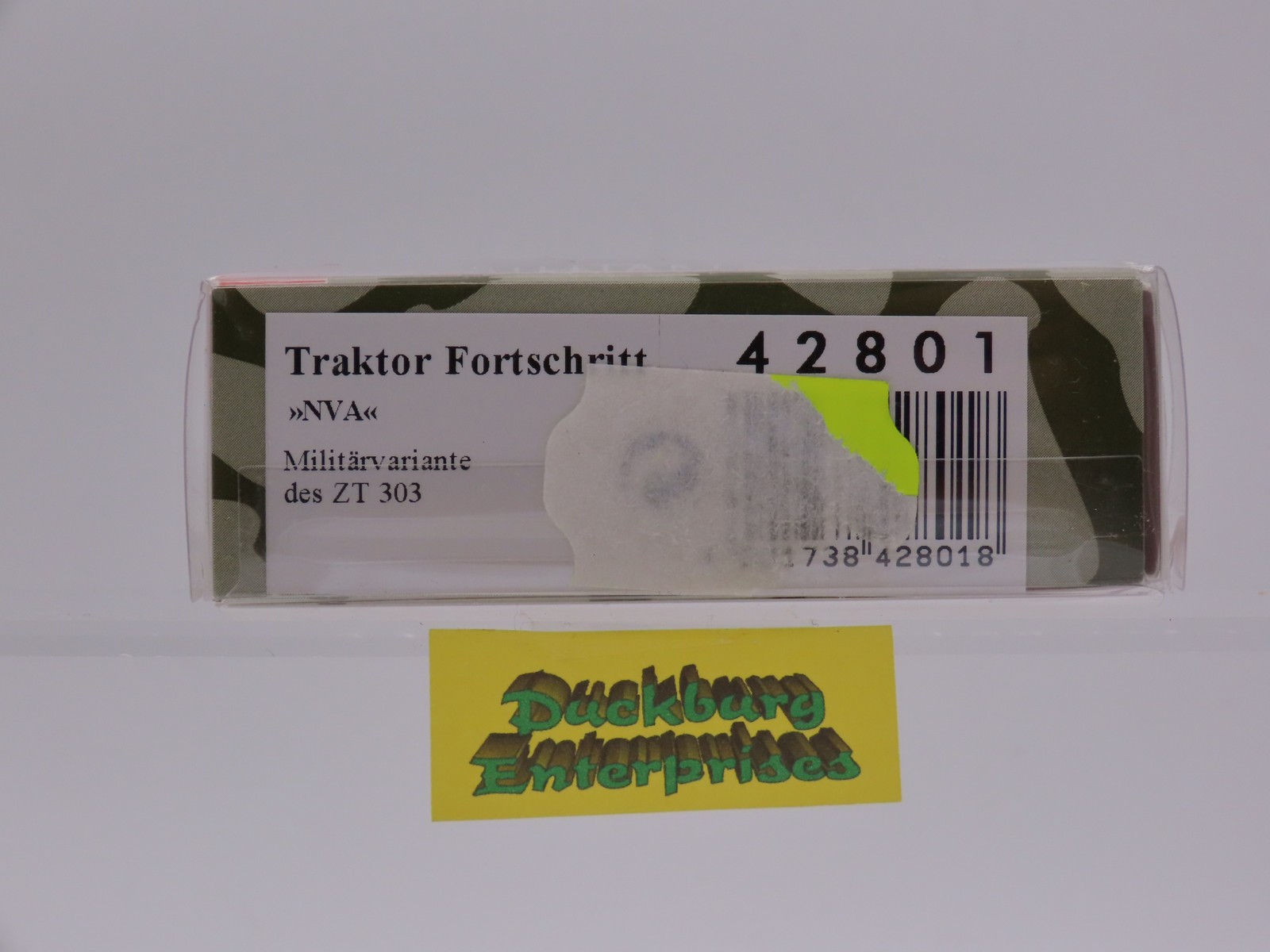 Busch 42801 Traktor Fortschritt NVA Militär ZT 303 oliv in OVP 1:87 187769