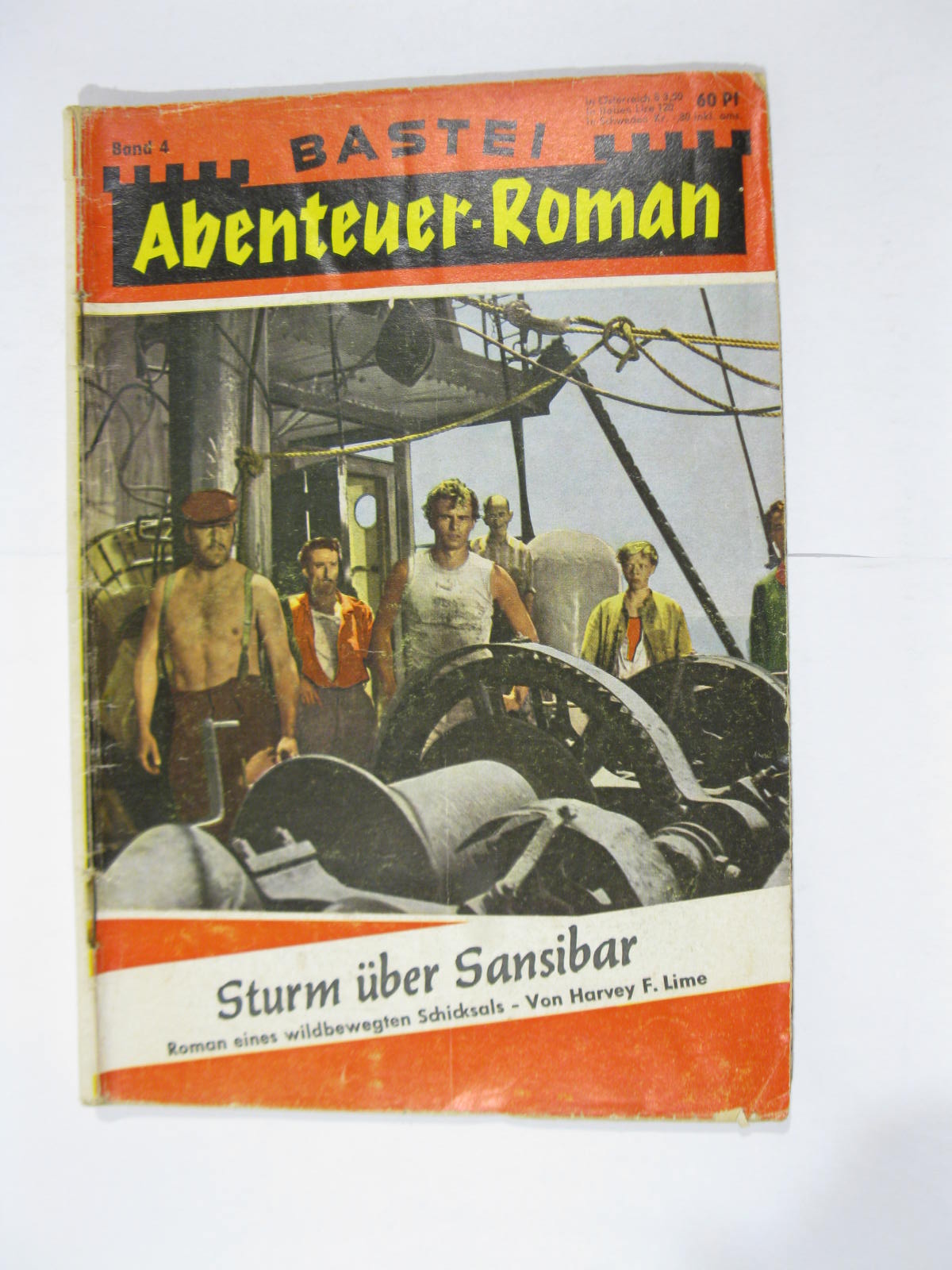 Bastei Abenteuer Roman Nr. 4 Bastei Verlag im Z (3-4). 103241 Bastei Abenteuer Roman Nr. 4 Bastei Verlag im Z (3-4). 103241