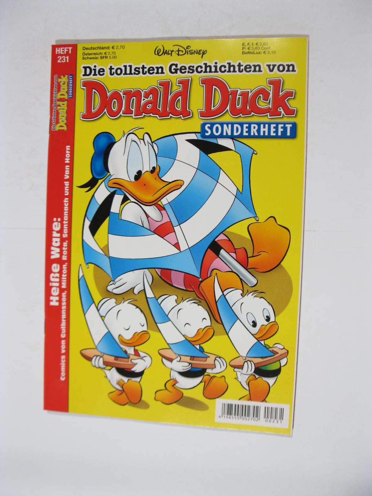 tollsten Geschichten von Donald Duck Nr.231  Ehapa Vlg. im Z (0-1). 111073