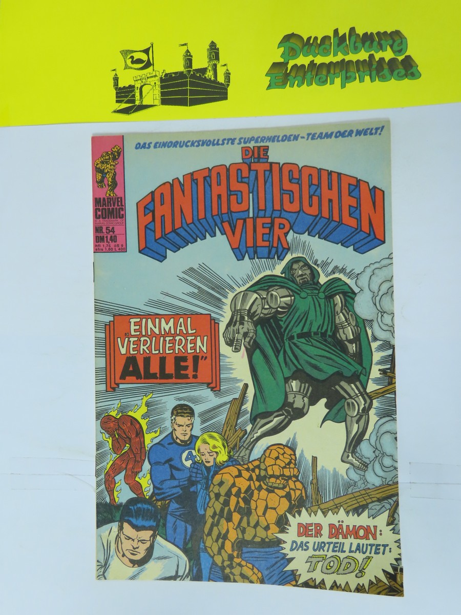 Fantastische Vier Nr. 54 Marvel Williams im Zustand (1). 158177 Fantastische Vier Nr. 54 Marvel Williams im Zustand (1). 158177