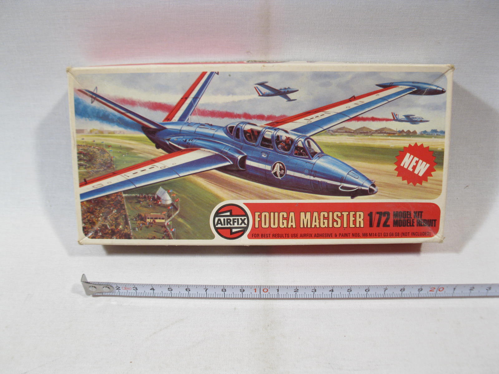 Airfix 02047 Fouga Magister CM-170  1:72  lose in Box mb6165