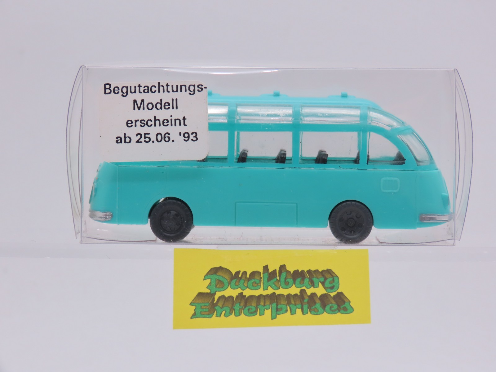 Bayern Modell 09989/8 Setra Bus Typ S 6 Begutachtungsmodell grün OVP 1:87 187995
