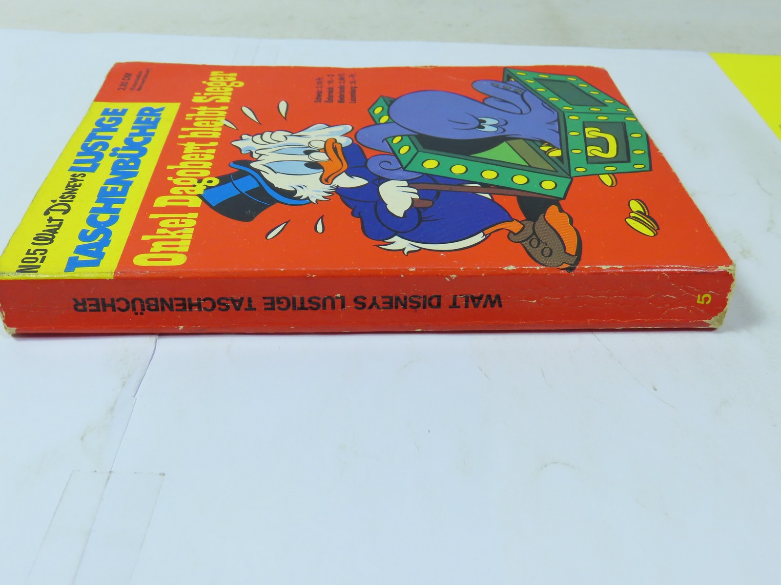 Donald Duck Lustiges Taschenbuch  Nr.  5 ERSTAUFLAGE  Ehapa im Z (1-2). 171393