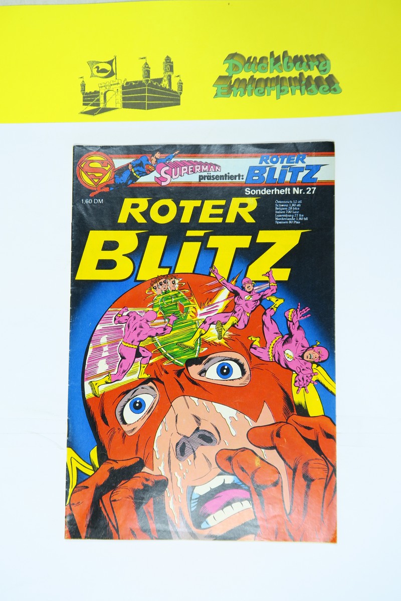 Roter Blitz Sonderheft Nr. 27  Ehapa im Zustand (1-2). 162141