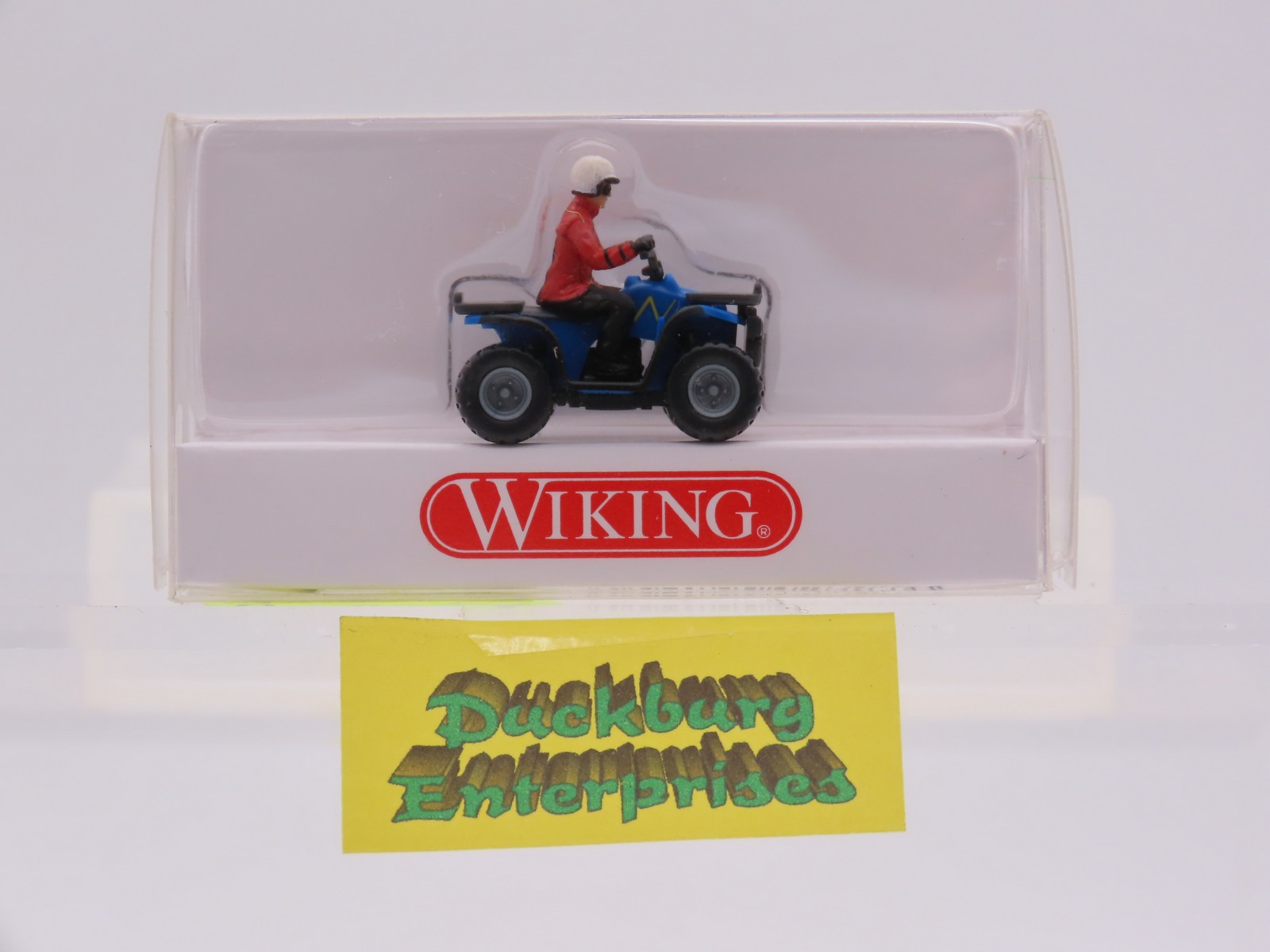Wiking 002301 Quad all terrain vehicle blau in OVP 1:87 188627 Wiking 002301 Quad all terrain vehicle blau in OVP 1:87 188627