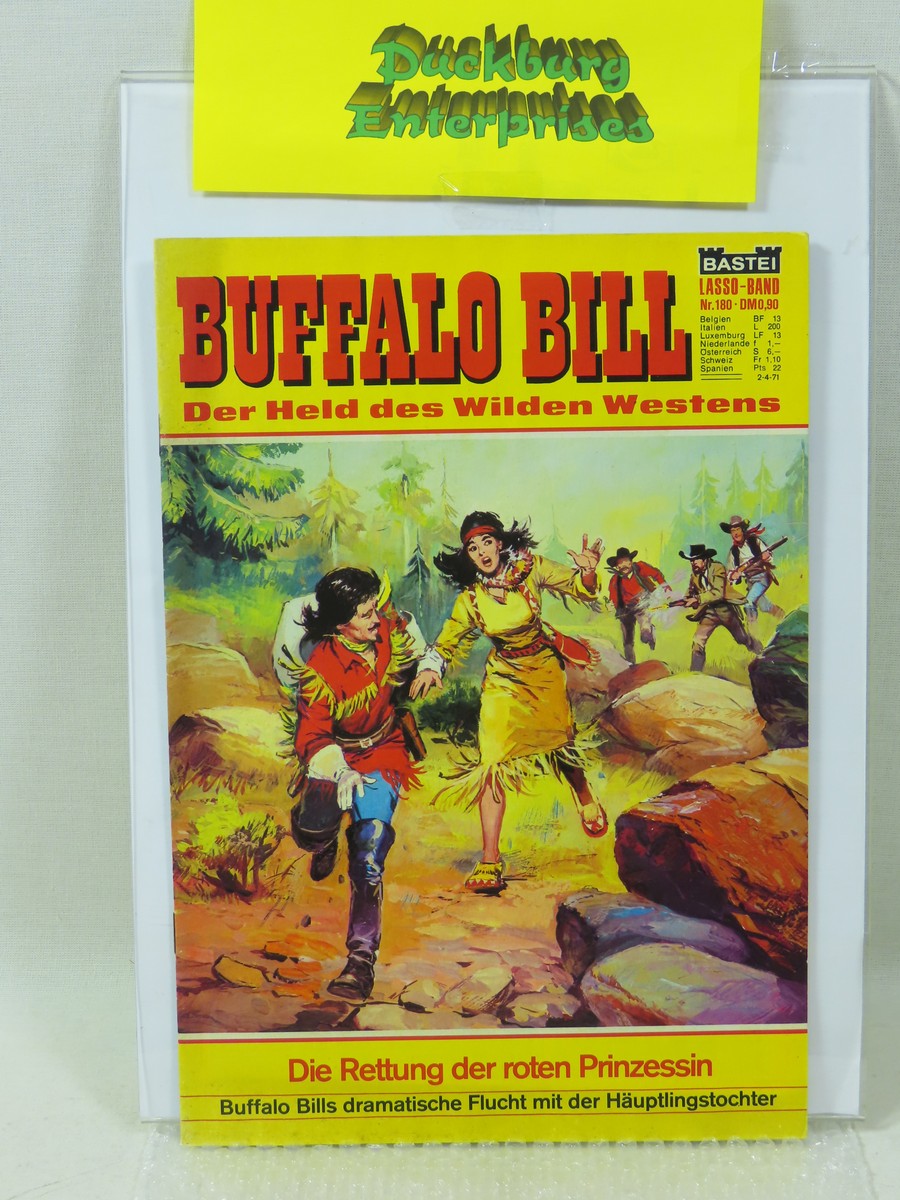 Lasso / Buffalo Bill Nr. 180  Bastei im Zustand (1-2). 196021