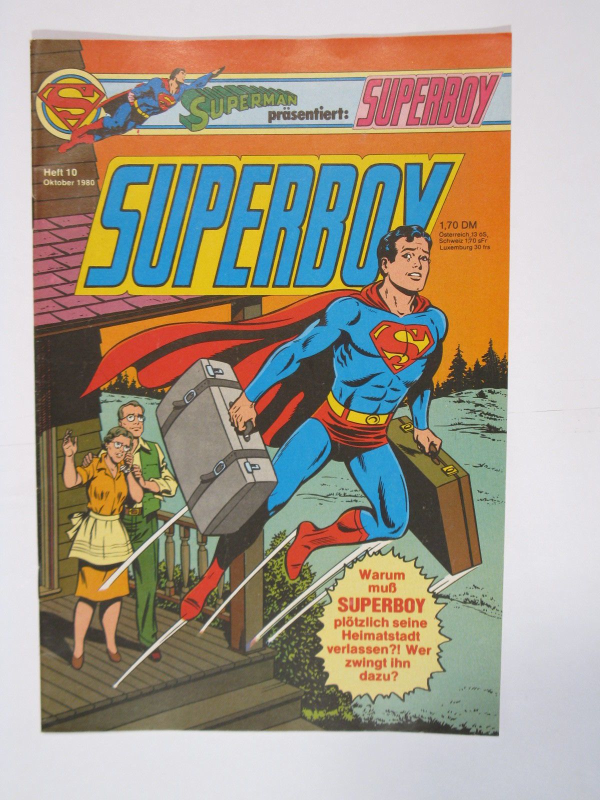 Superboy Nr. 1980/10 Ehapa im Zustand (1). 66413 Superboy Nr. 1980/10 Ehapa im Zustand (1). 66413