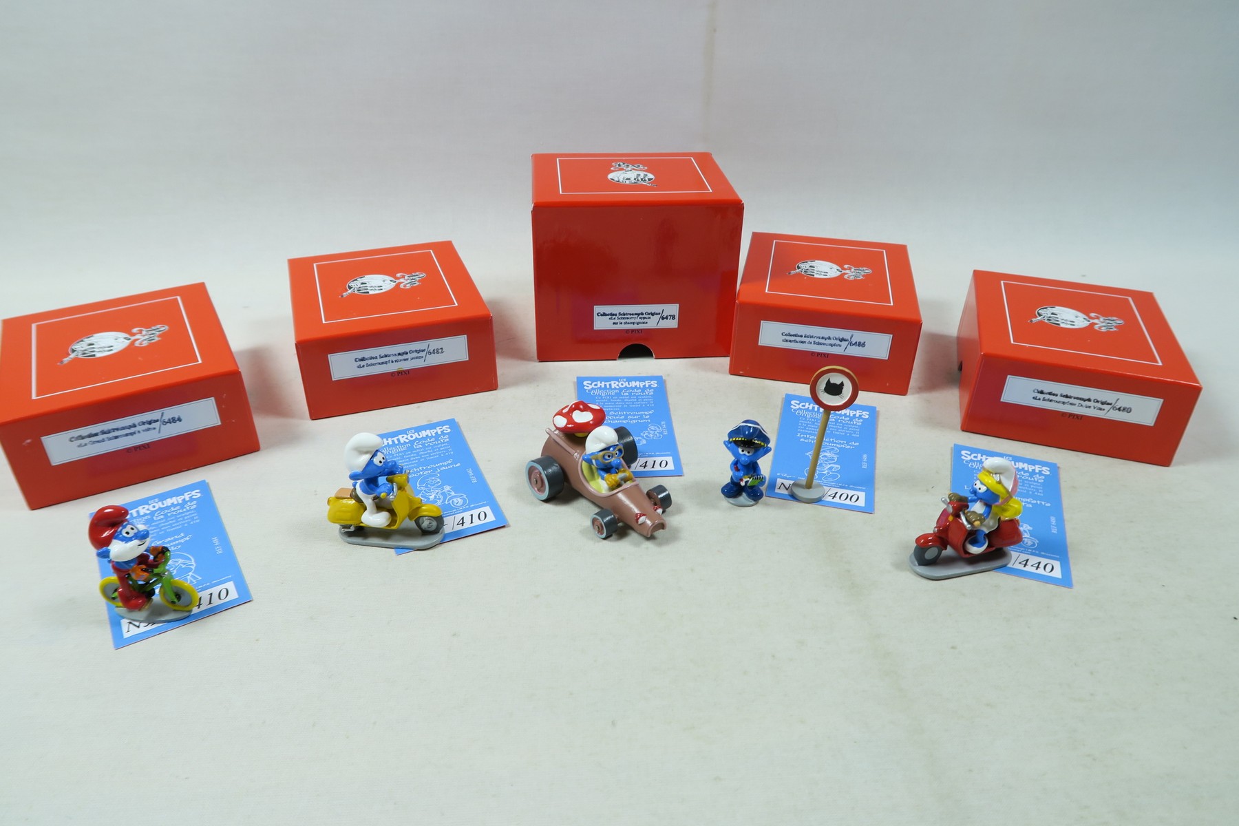 Schlumpf Set Straßenverkehr Set 2 Fa.Pixi smurf puffi schtroumpf Schlumpf Set Straßenverkehr Set 2 Fa.Pixi smurf puffi schtroumpf