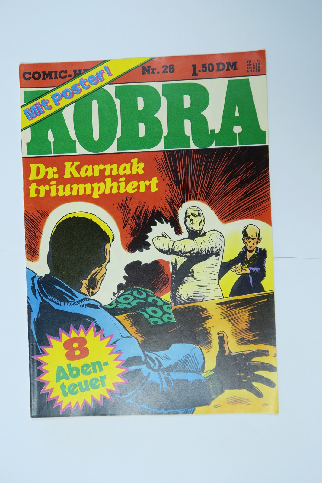 Kobra Comic 1977/26  Gevacur im Zustand (1/1-2). 145569