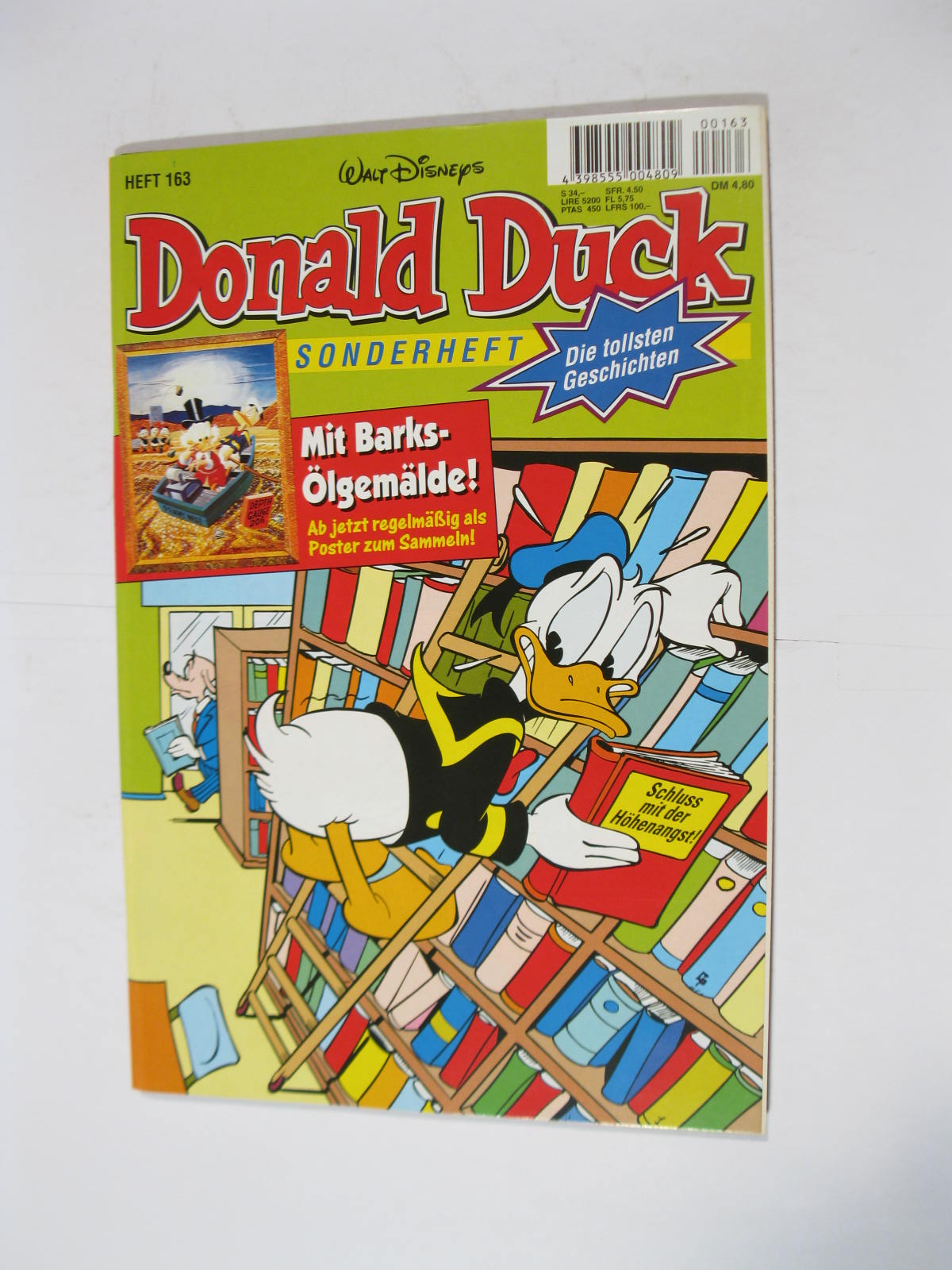 tollsten Geschichten von Donald Duck Nr.163 Ehapa Z (0-1 mit Beilage ). 110937 tollsten Geschichten von Donald Duck Nr.163 Ehapa Z (0-1 mit Beilage ). 110937