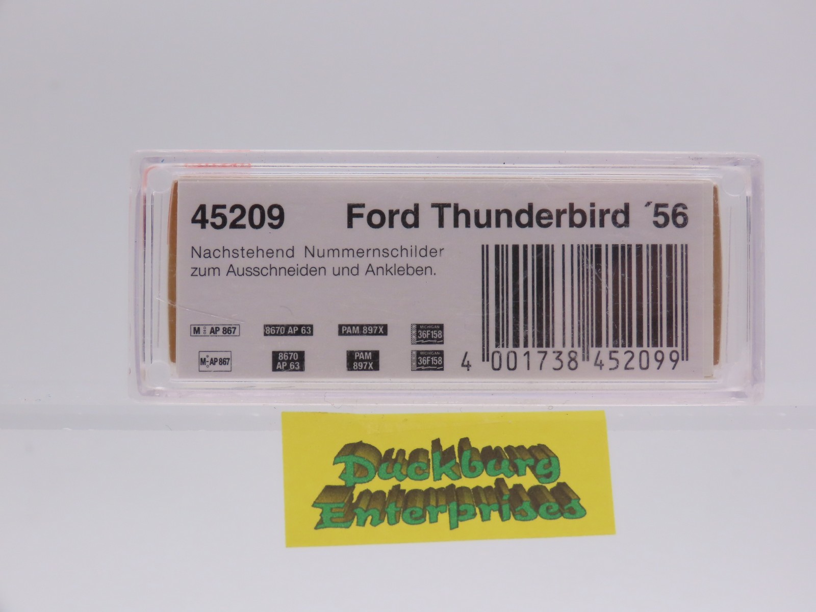 Busch 45209 Ford Thunderbird ´56 Cabrio schwarz in OVP 1:87 187811