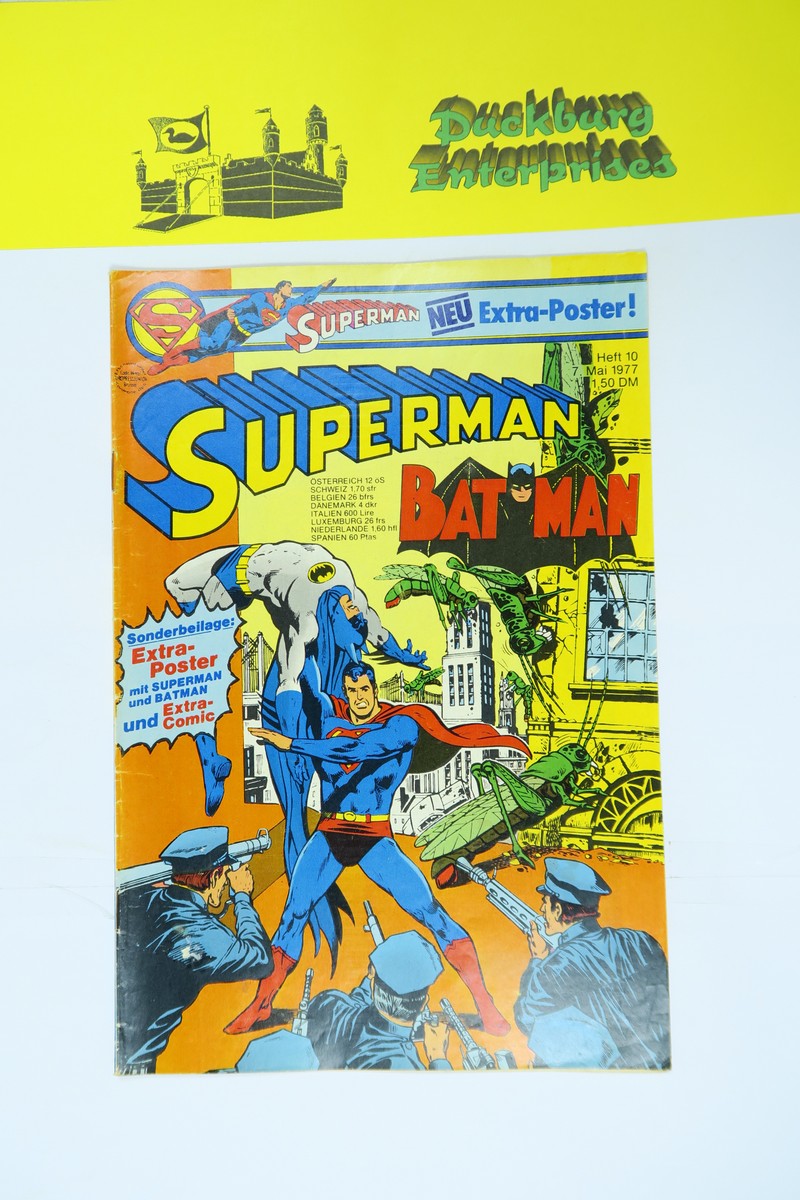 Superman Comic 1977/10 Ehapa im Zustand (2 oS ). 162361 Superman Comic 1977/10 Ehapa im Zustand (2 oS ). 162361