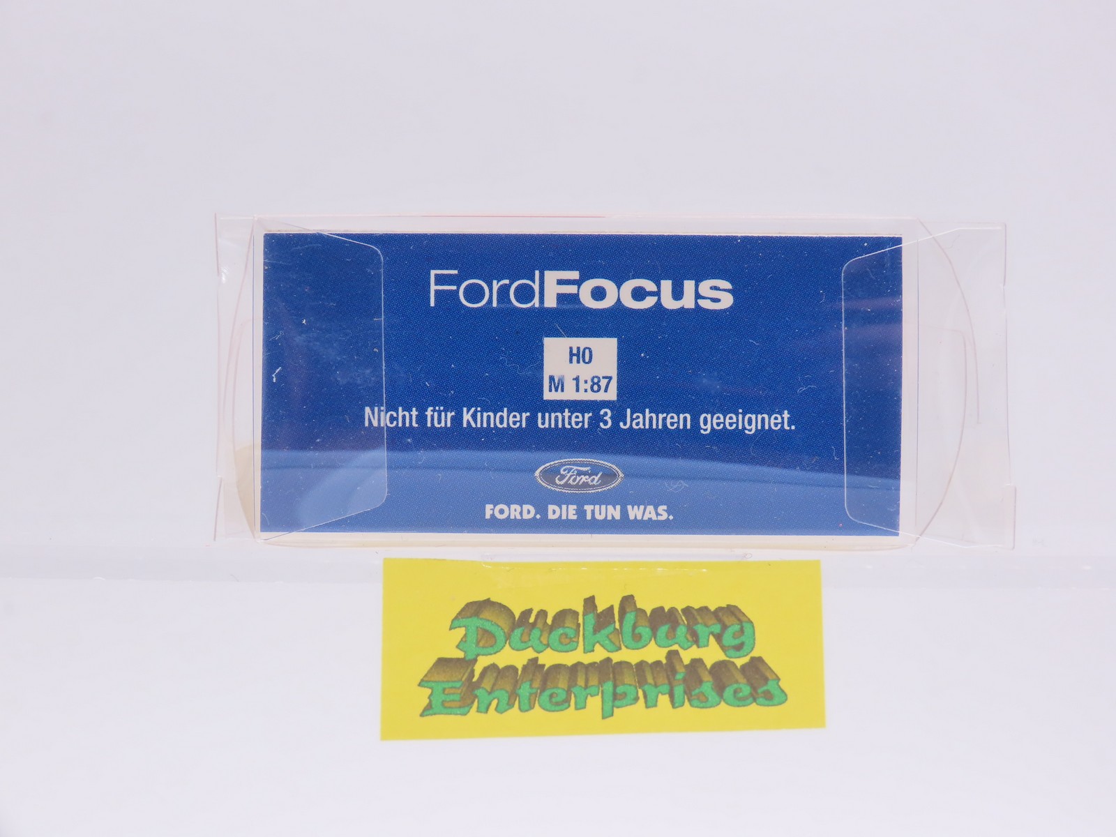 Rietze x Ford Focus Werbemodell der neue Ford rot in OVP 1:87 187979