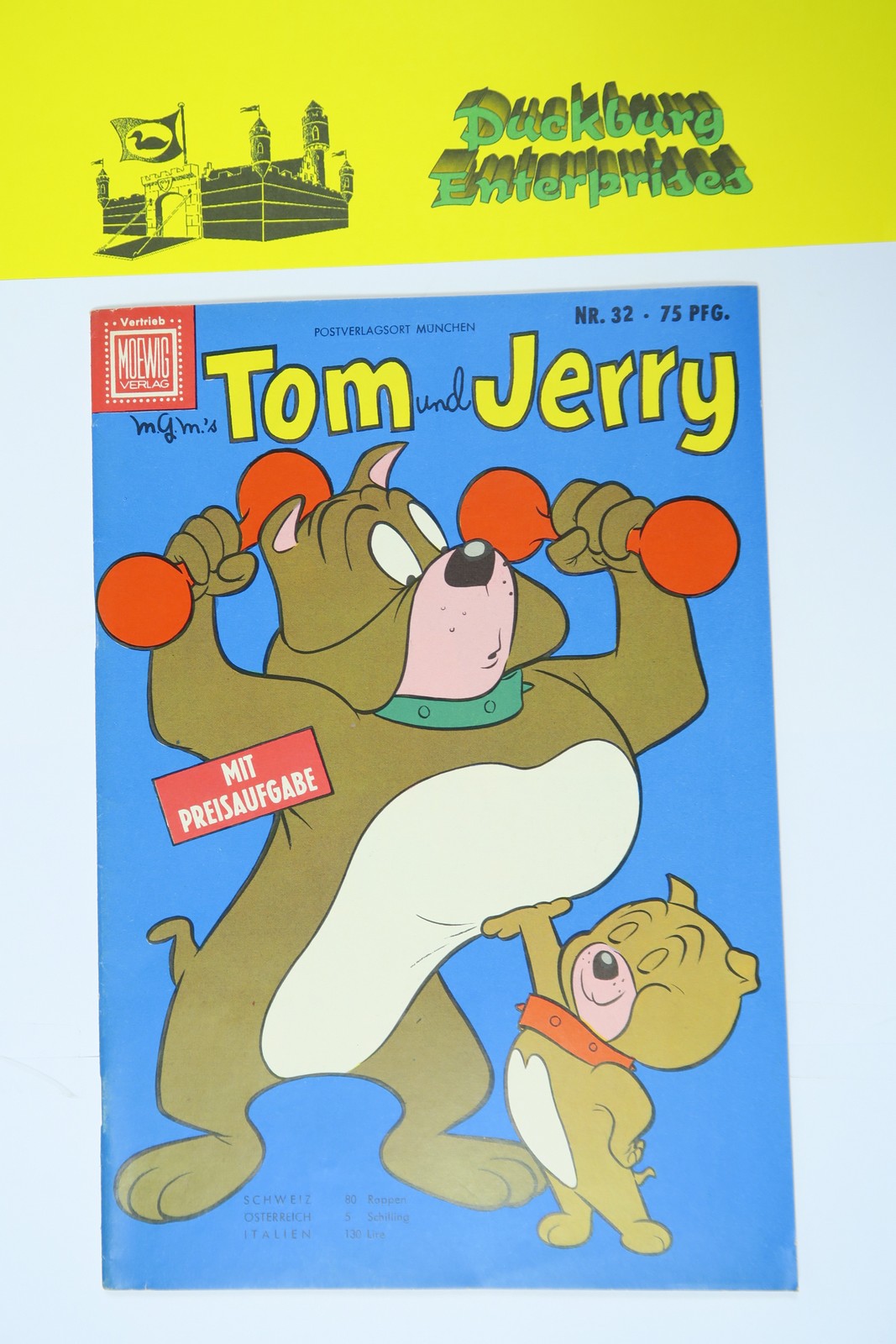 Tom und Jerry 1.Aufl. Nr. 32 Tessloff / Moewig Verlag im Z (0-1). 145925 Tom und Jerry 1.Aufl. Nr. 32 Tessloff / Moewig Verlag im Z (0-1). 145925