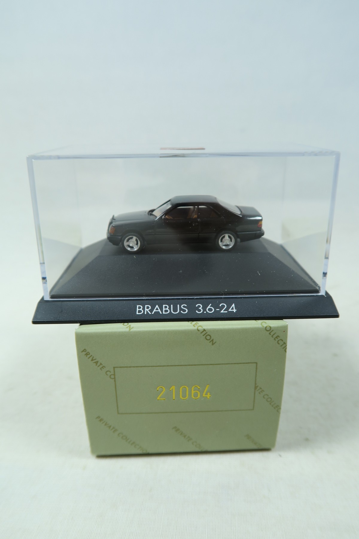 Herpa 21064 Mercedes Brabus 3.6 - 24 schwarz in OVP H0 1:87 149371