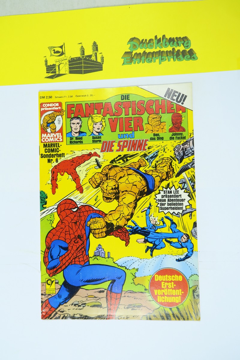 Marvel Comic Sonderheft Fanta Vier Nr. 6 Condor im Zustand (1). 162221 Marvel Comic Sonderheft Fanta Vier Nr. 6 Condor im Zustand (1). 162221