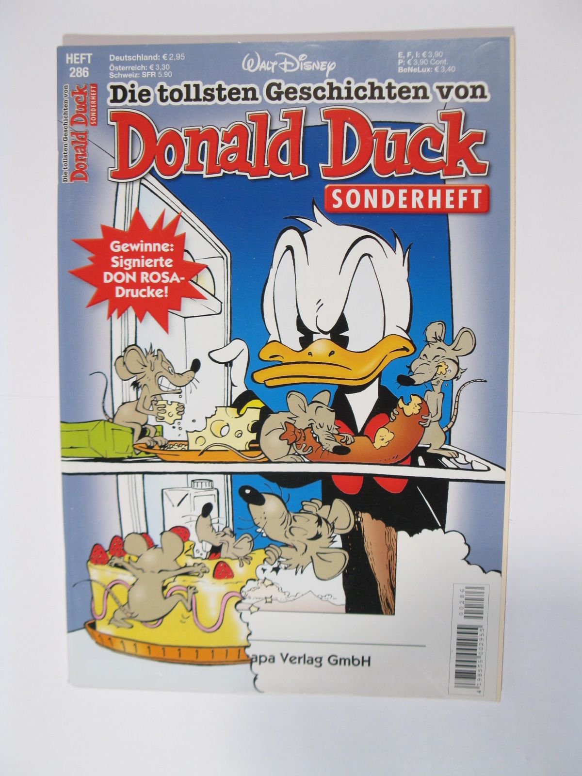 tollsten Geschichten Donald Duck 286 Ehapa Verlag im Zustand (0-1). 85343 tollsten Geschichten Donald Duck 286 Ehapa Verlag im Zustand (0-1). 85343