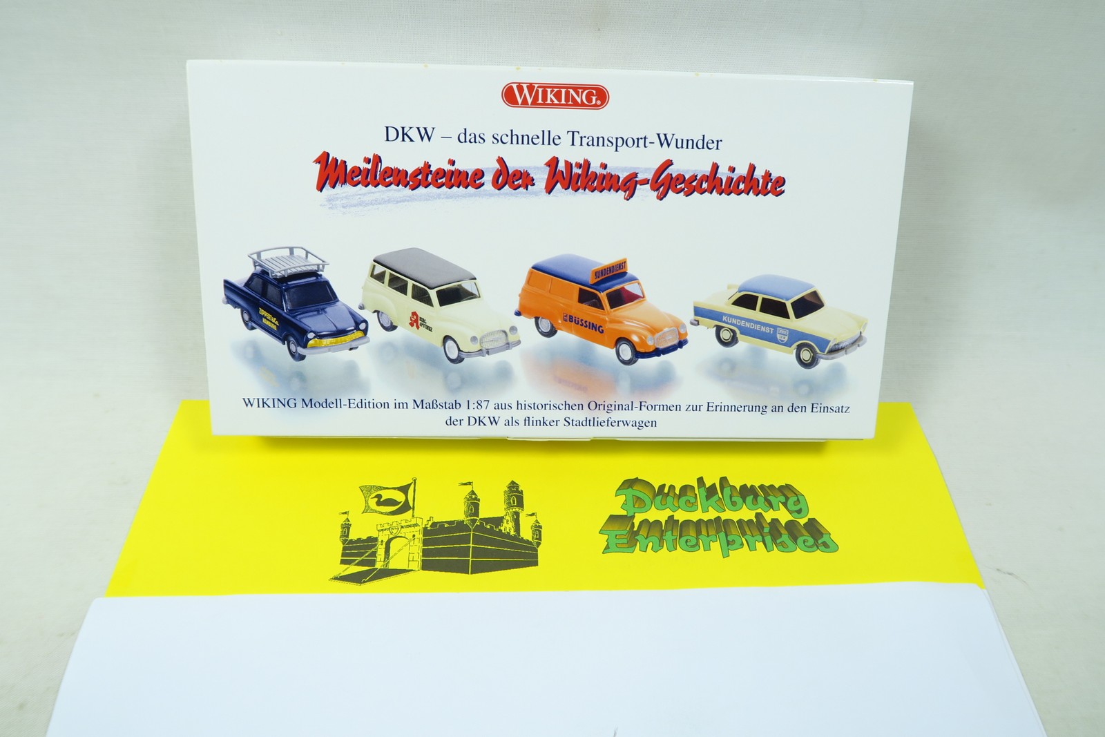 Wiking 099076 Meilensteine DKW das schnelle Transport Wunder Set 1:87 185249 Wiking 099076 Meilensteine DKW das schnelle Transport Wunder Set 1:87 185249