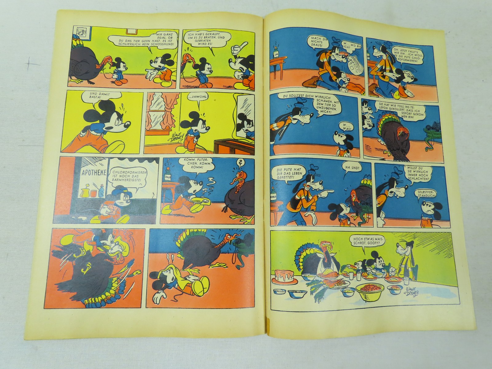 Micky Maus 1951/ 3 vom November 1951   Ehapa im Zustand (1-2). 199024