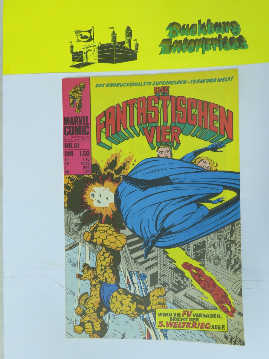 Fantastische Vier Nr. 91 Marvel Williams im Zustand (1). 158205 Fantastische Vier Nr. 91 Marvel Williams im Zustand (1). 158205