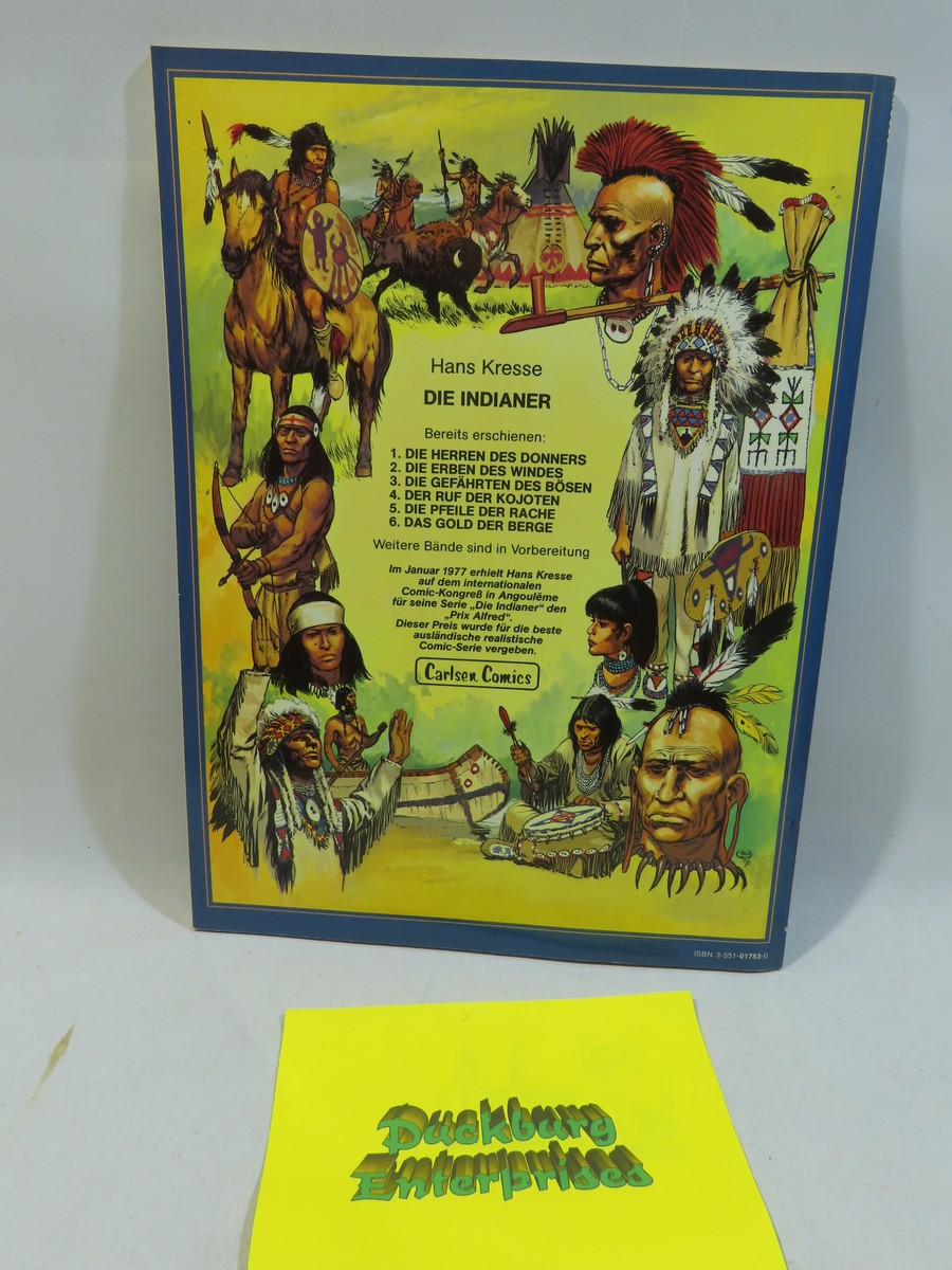 Die Indianer v. Kresse Gefährten des Bösen Nr. 3  Carlsen im Z (1). 157603