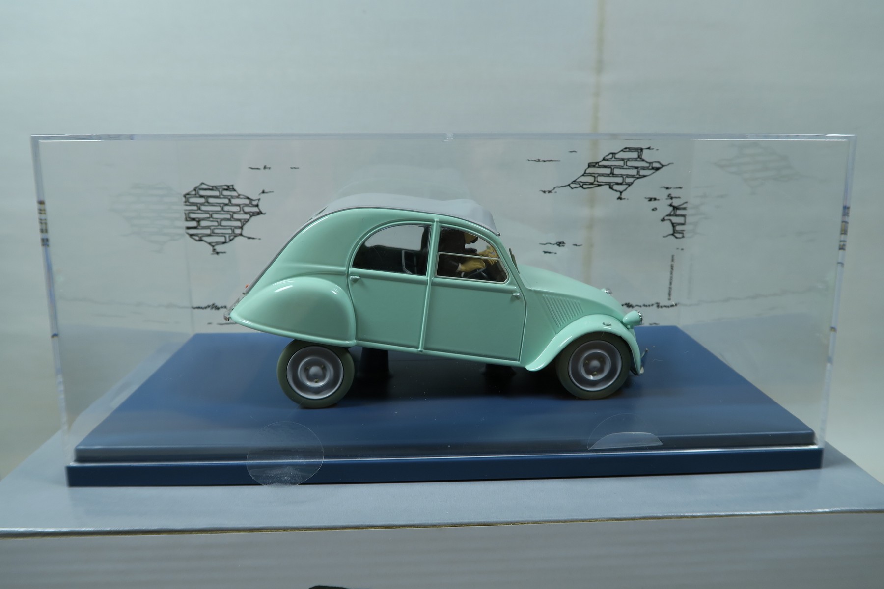 Tim & Struppi Tintin Auto 1/24 Schultzes 2 CV "Ente"  Moulinsart 29908