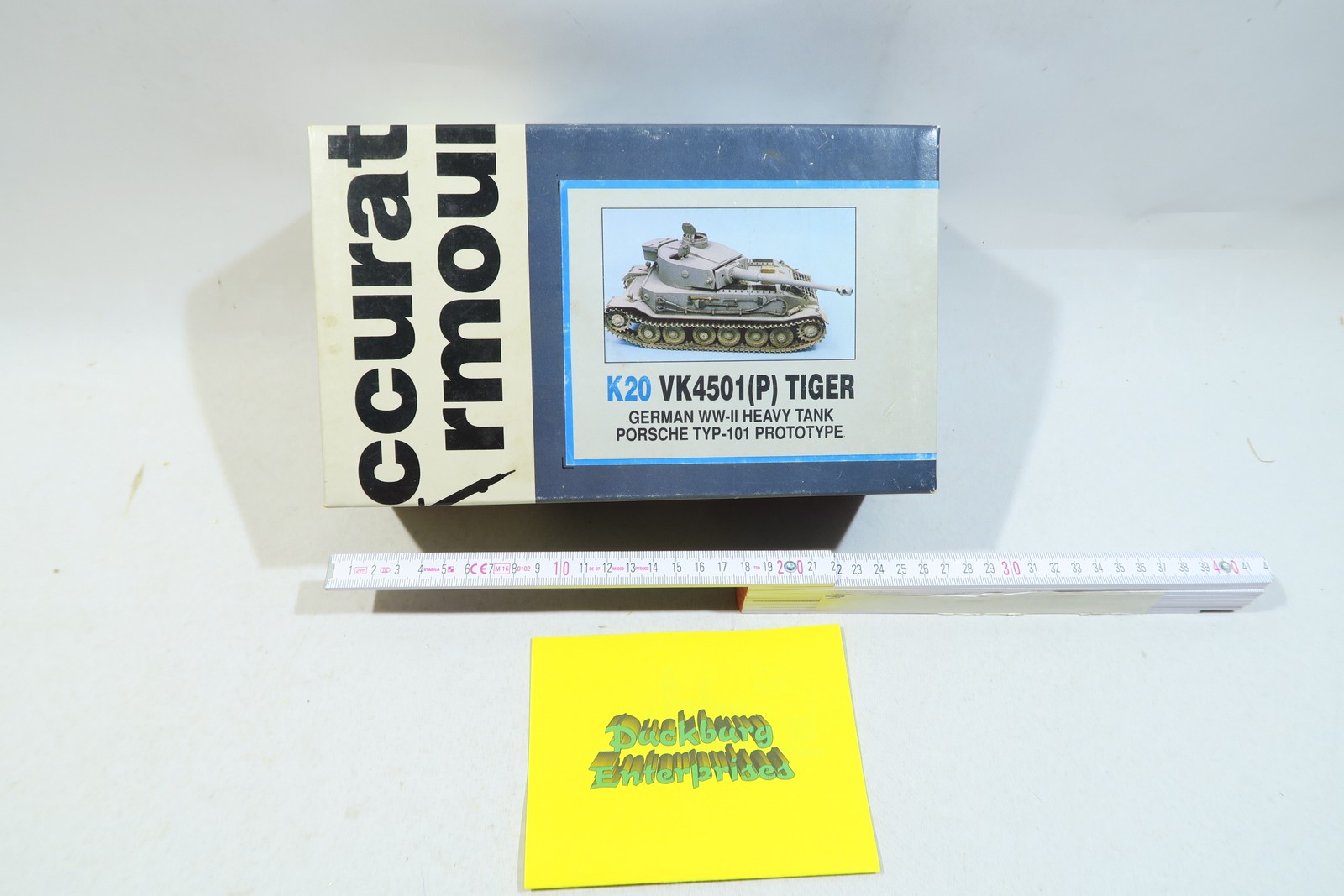 Accurate Armour K 20 German tank Tiger Porsche Proto resin 1/35 mb14121