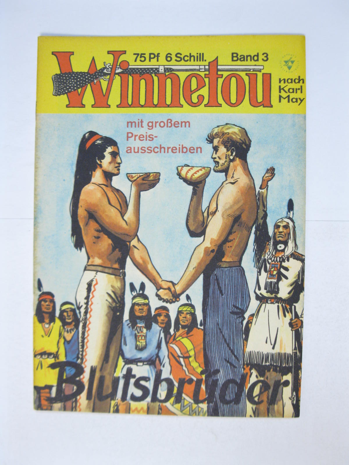 Karl May 3 Lehning Vlg. (Winnetou) von H. Nickel im Z (1). 128361 Karl May 3 Lehning Vlg. (Winnetou) von H. Nickel im Z (1). 128361