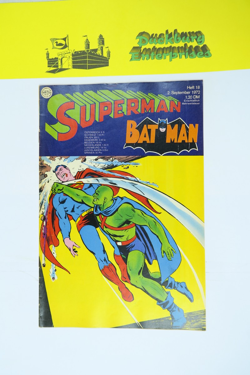 Superman Comic 1972/18  Ehapa im Zustand (1/1-2). 162305
