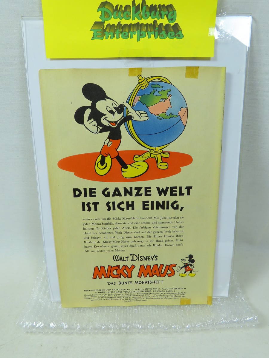Micky Maus 1952/ 1 vom Januar 1952   Ehapa im Zustand (2 ). 199036