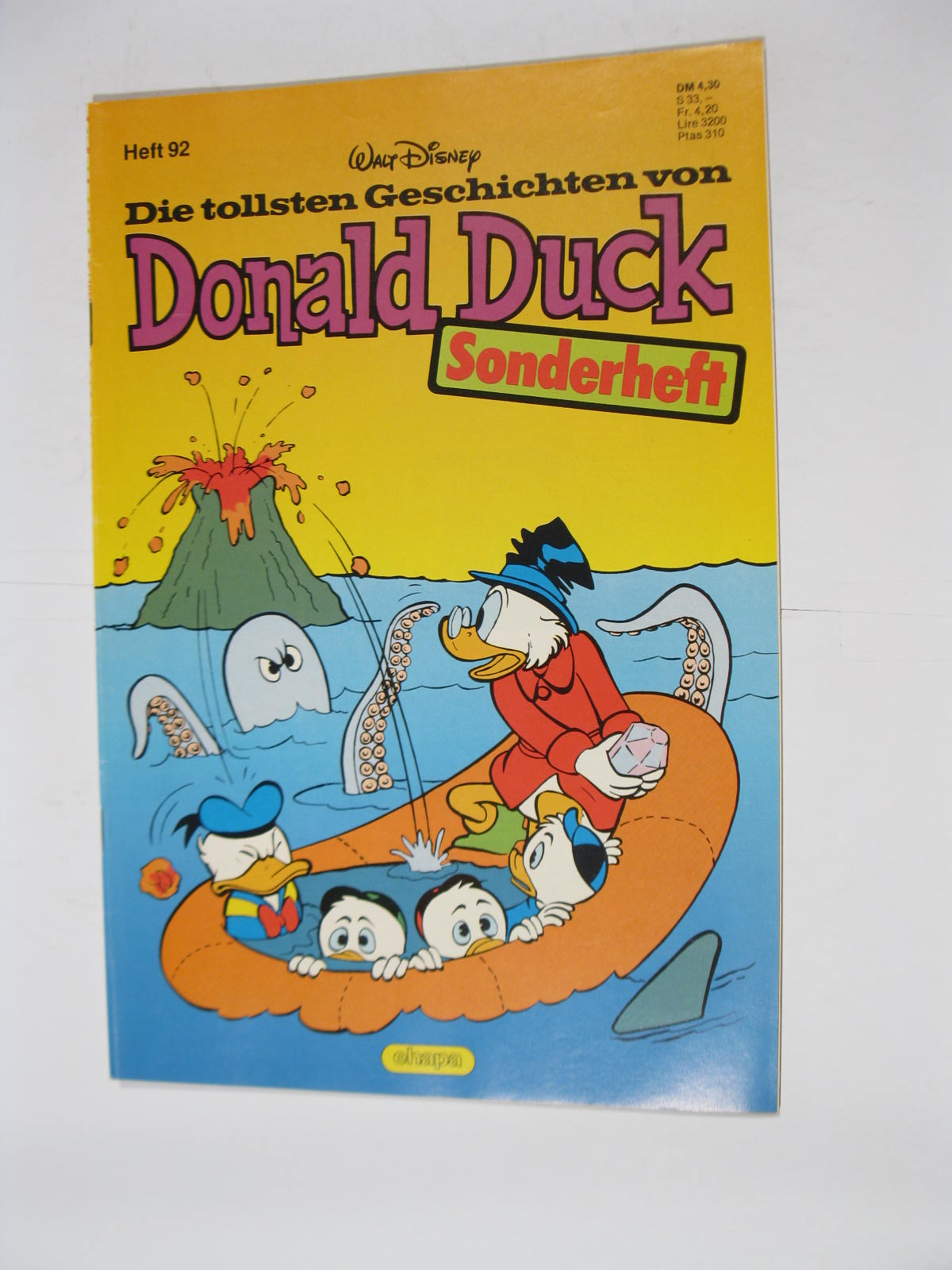 tollsten Geschichten von Donald Duck Nr. 92 Ehapa Vlg. im Z (1-2). 110793 tollsten Geschichten von Donald Duck Nr. 92 Ehapa Vlg. im Z (1-2). 110793