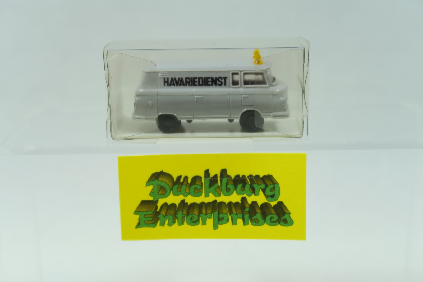 Mini Car 1:87 PKW 1013/8 Barkas B1000 Havariedienst in OVP 169653 Mini Car 1:87 PKW 1013/8 Barkas B1000 Havariedienst in OVP 169653