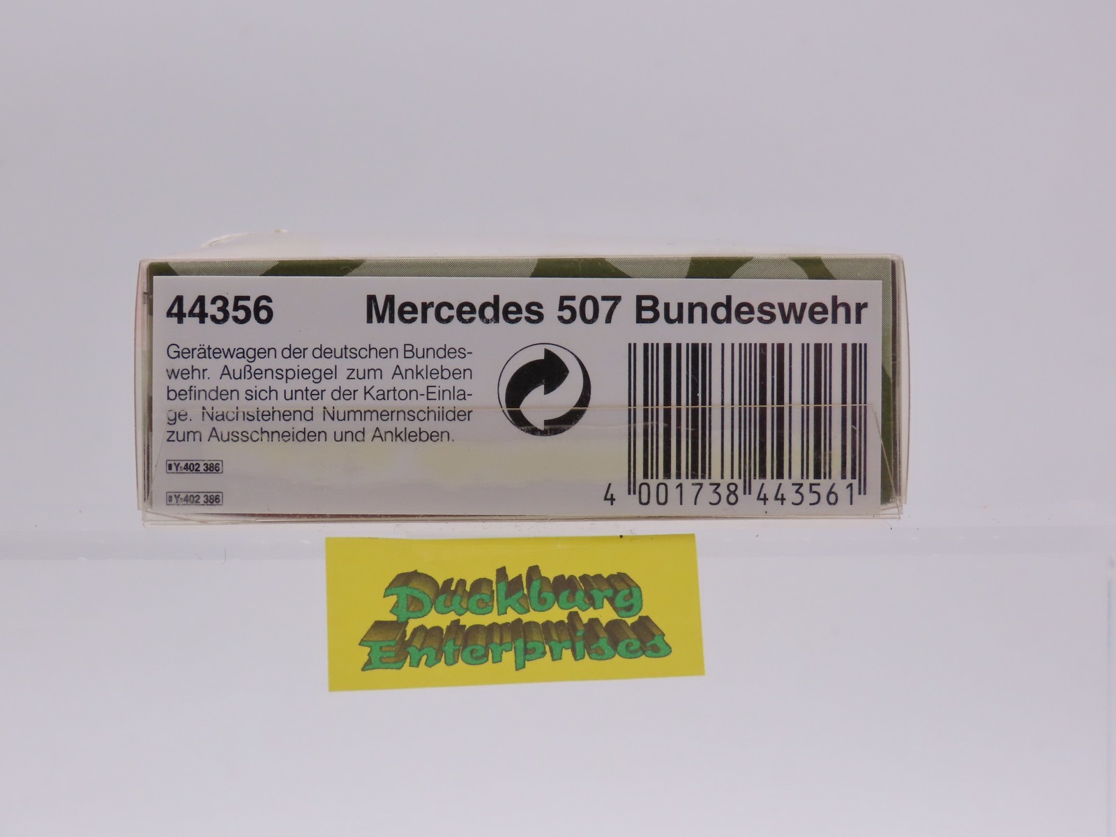 Busch 44356 Mercedes Benz 507 Bundeswehr oliv in OVP 1:87 187711