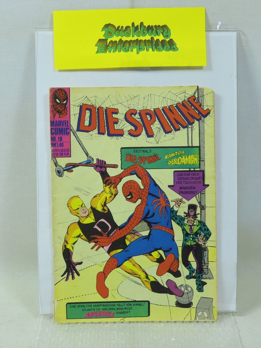 Spinne Nr. 18 Marvel Williams im Zustand (3-4). 194859 Spinne Nr. 18 Marvel Williams im Zustand (3-4). 194859