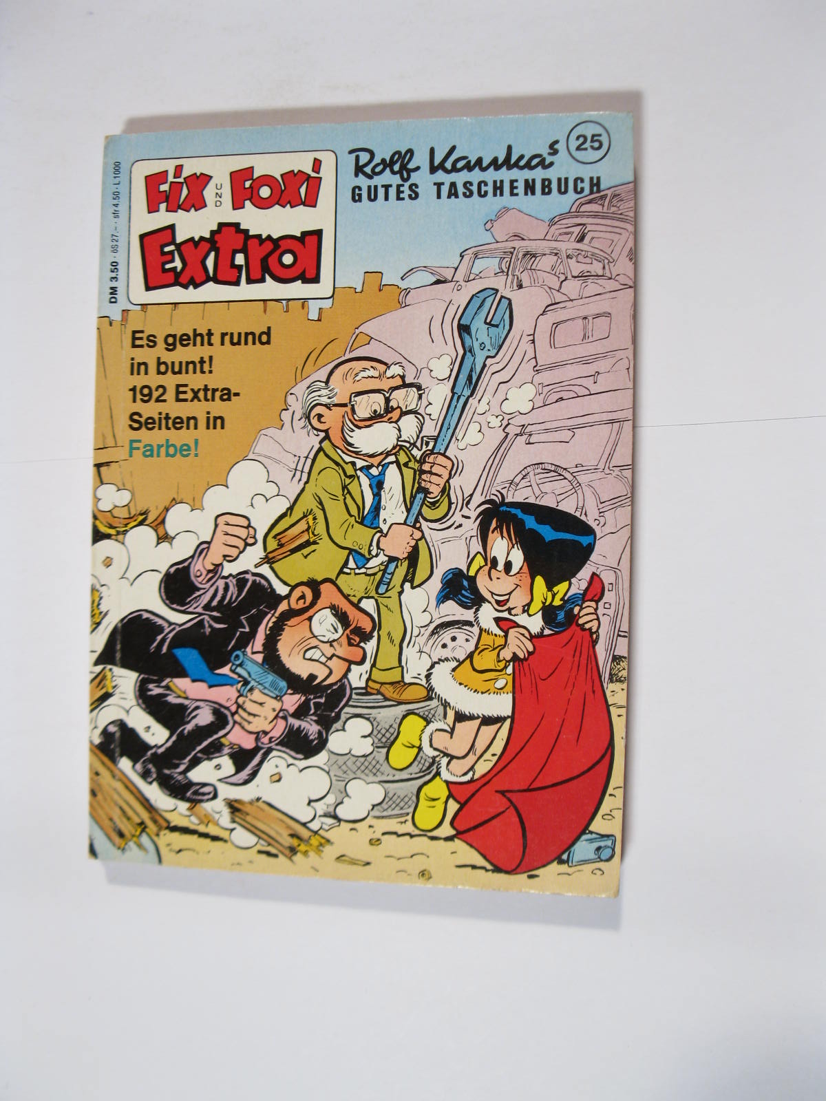 Fix und Foxi Extra Taschenbuch Nr. 25 Kauka Gevacur Vlg. im Zustand (1-2). 100359 Fix und Foxi Extra Taschenbuch Nr. 25 Kauka Gevacur Vlg. im Zustand (1-2). 100359